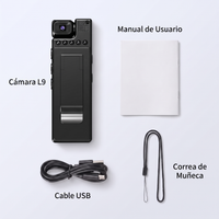 Mini Cámara Corporal- Graba con discreción y seguridad
